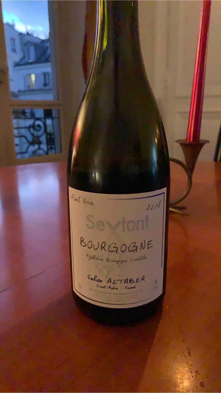 Pinot Noir 2013 - Sextant - Julien Altaber & Carole Schwab 