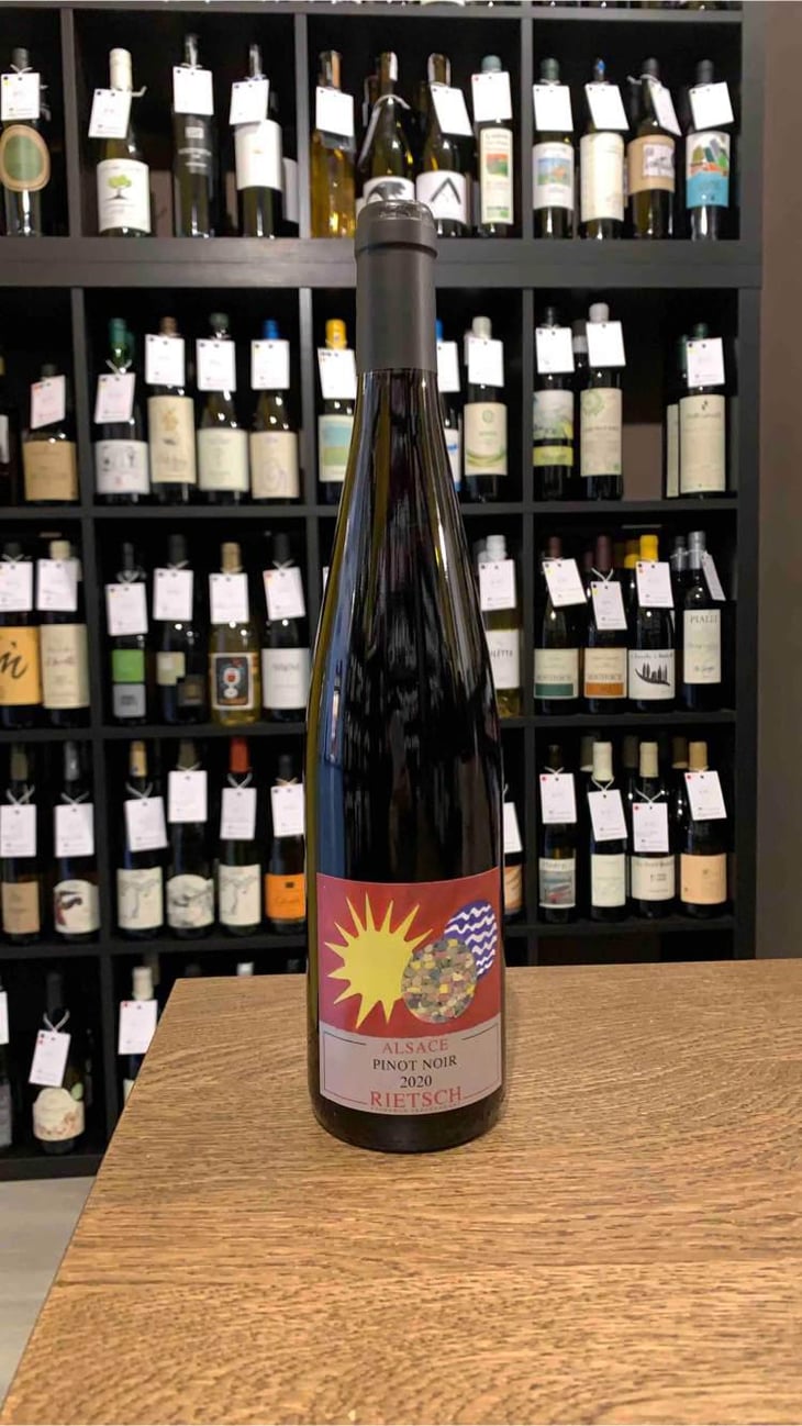 Pinot Noir (2019 NEW LABEL ) - Domaine Rietsch - Jean-Pierre & Sophie Rietsch -2019