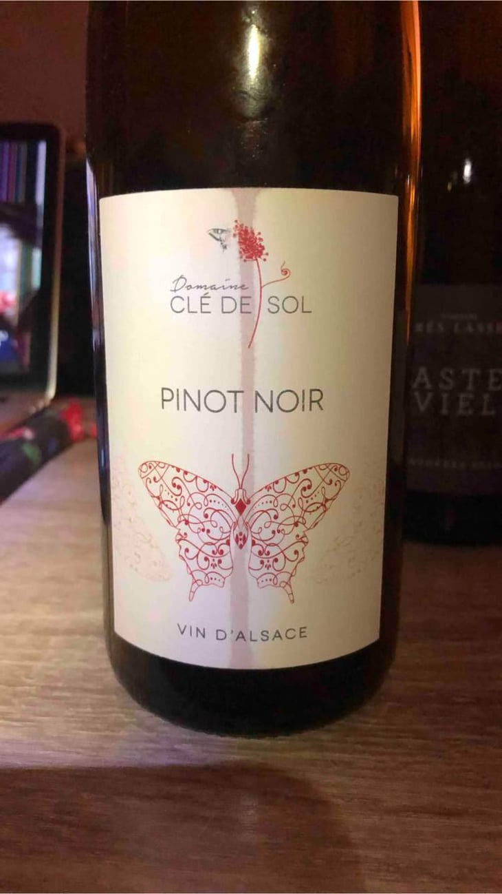 Pinot Noir - Domaine Clé de Sol - Jean & Simon Baltenweck & Yannick Mignot 