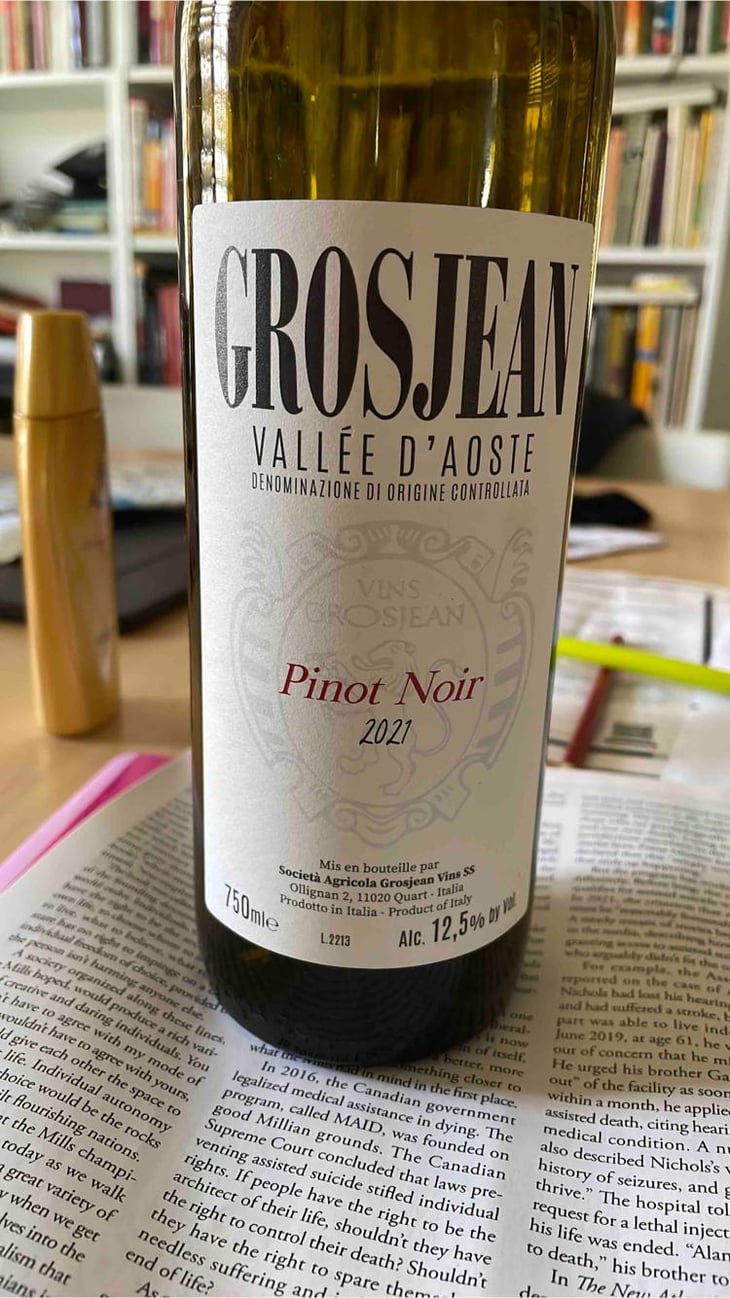 Pinot Noir - Grosjean - Famiglia Grosjean 