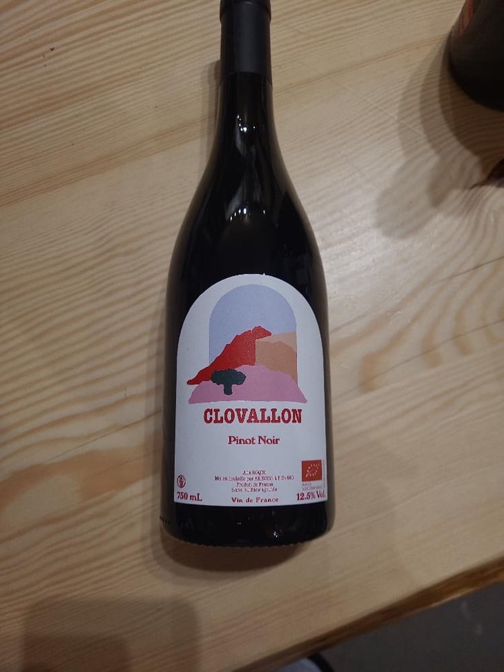 Pinot Noir (new label) - Domaine de Clovallon - Alix Roque -2021