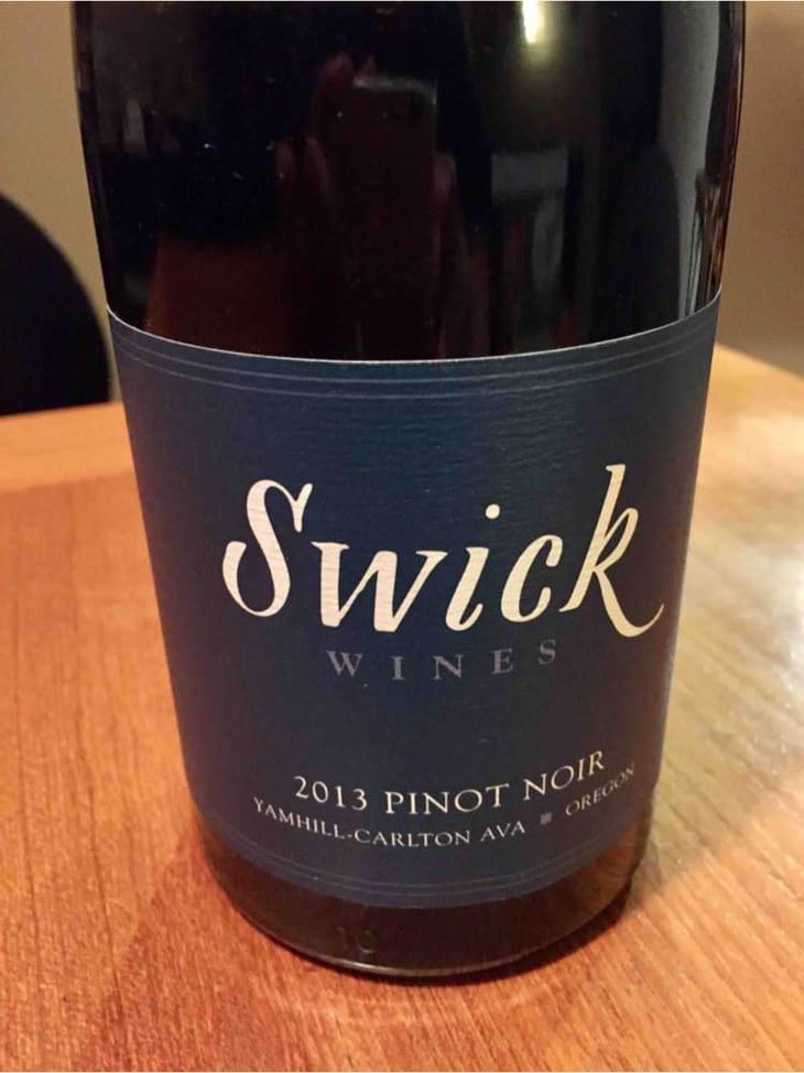 Pinot Noir - Swick Wines - Joe Swick 