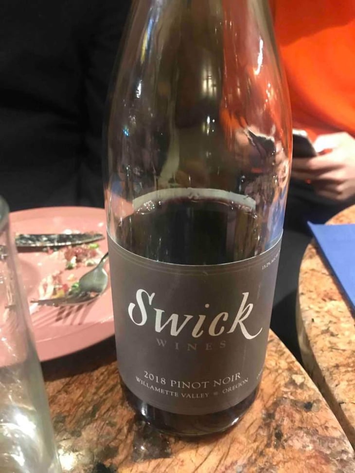 Pinot Noir - Swick Wines - Joe Swick 