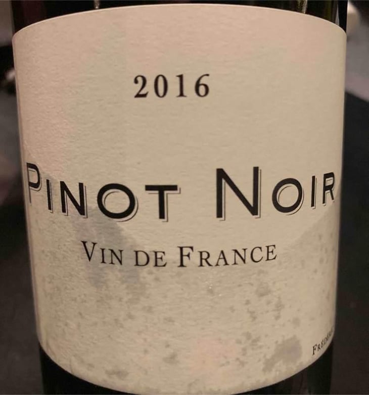 Pinot Noir - Domaine de Chassorney - Frédéric Cossard 
