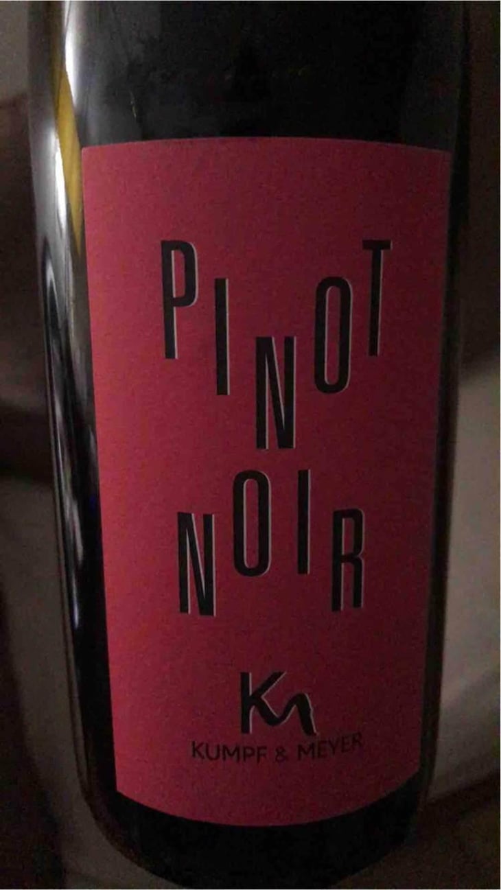 Pinot Noir - Kumpf & Meyer - Julien Albertus 