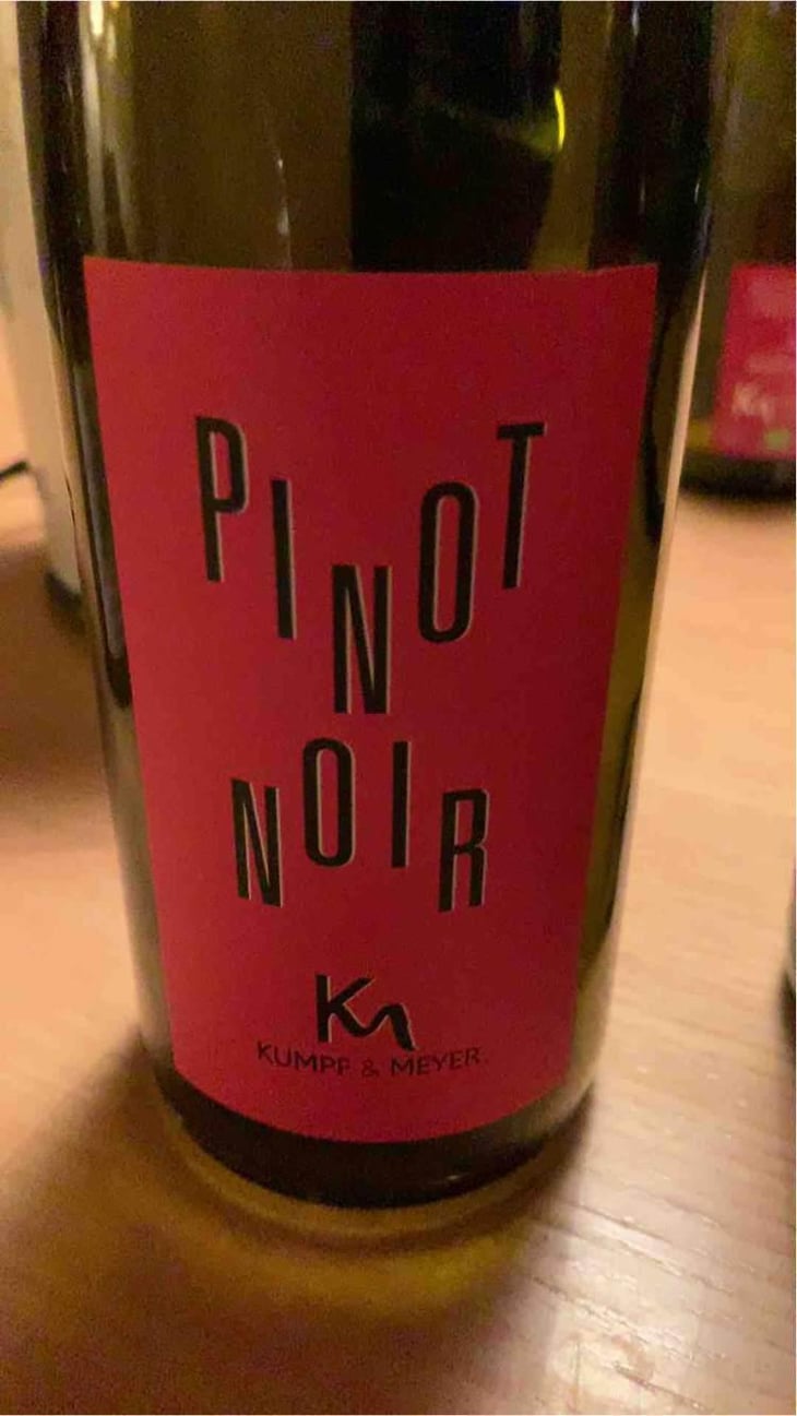 Pinot Noir - Kumpf & Meyer - Julien Albertus 