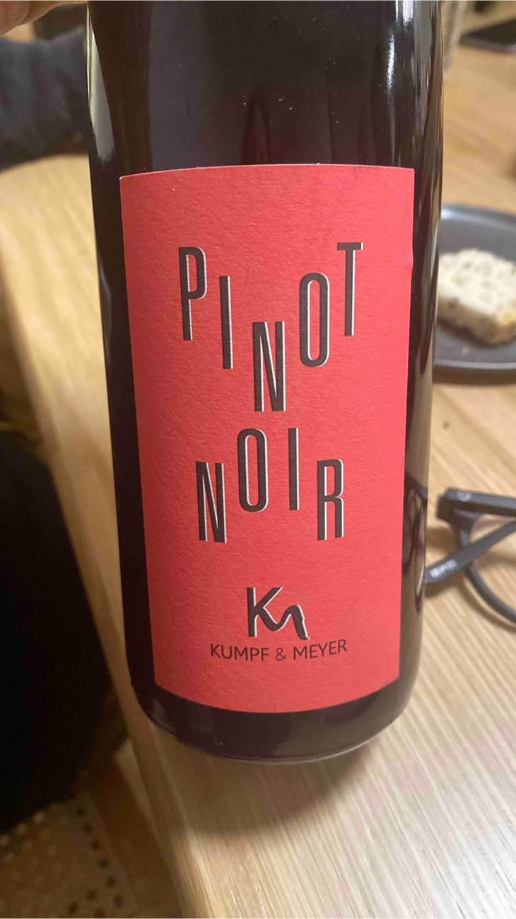 Pinot Noir - Kumpf & Meyer - Julien Albertus 