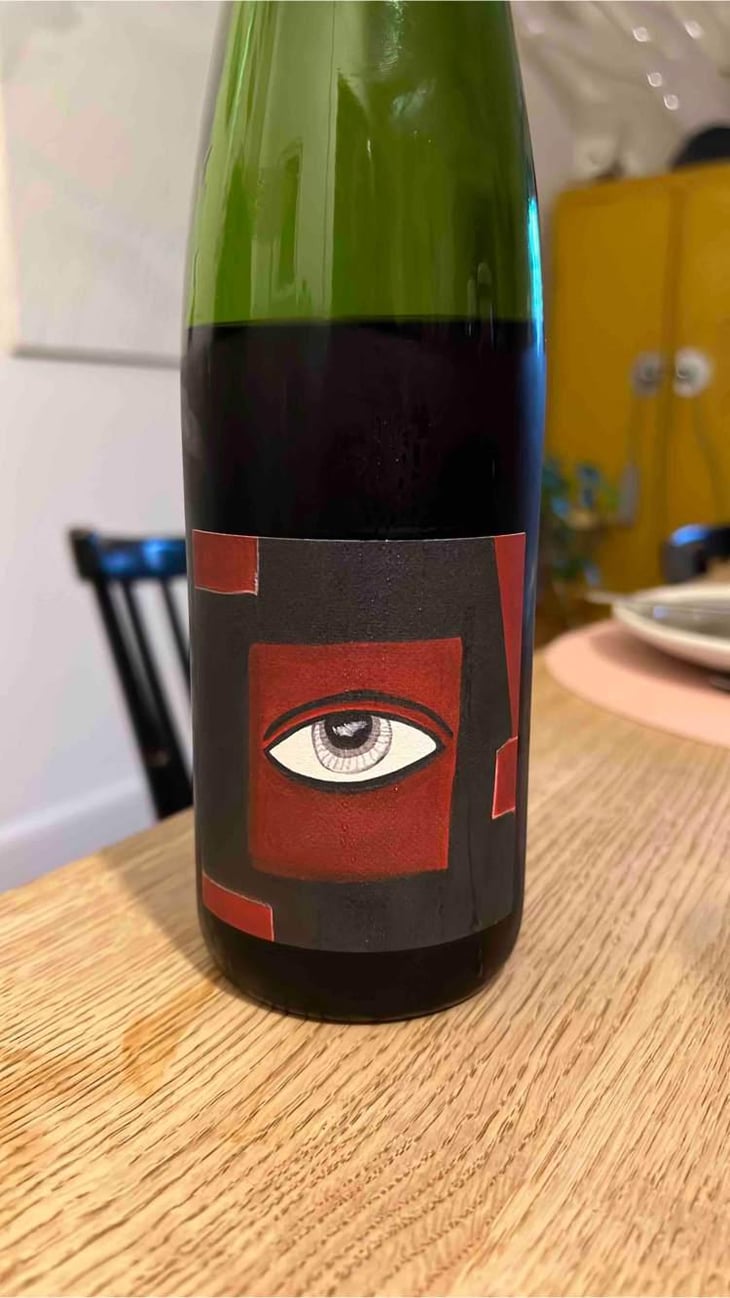 Pinot Noir (2019 NEW LABEL ) - Domaine Rietsch - Jean-Pierre & Sophie Rietsch -2019