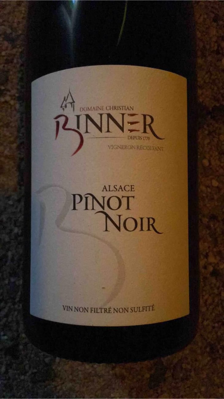 Pinot Noir - Domaine Christian Binner - Christian Binner et son équipe 