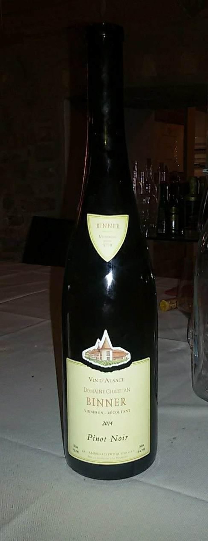Pinot Noir - Domaine Christian Binner - Christian Binner et son équipe 