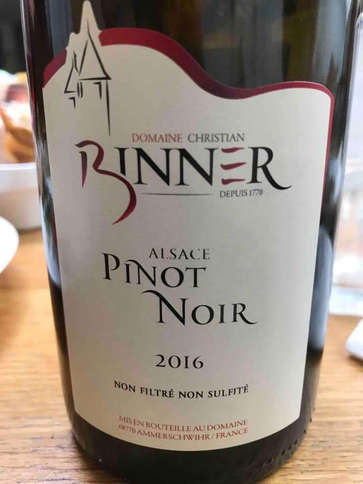 Pinot Noir - Domaine Christian Binner - Christian Binner et son équipe 