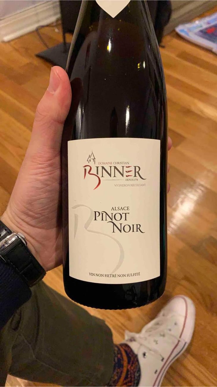 Pinot Noir - Domaine Christian Binner - Christian Binner et son équipe 