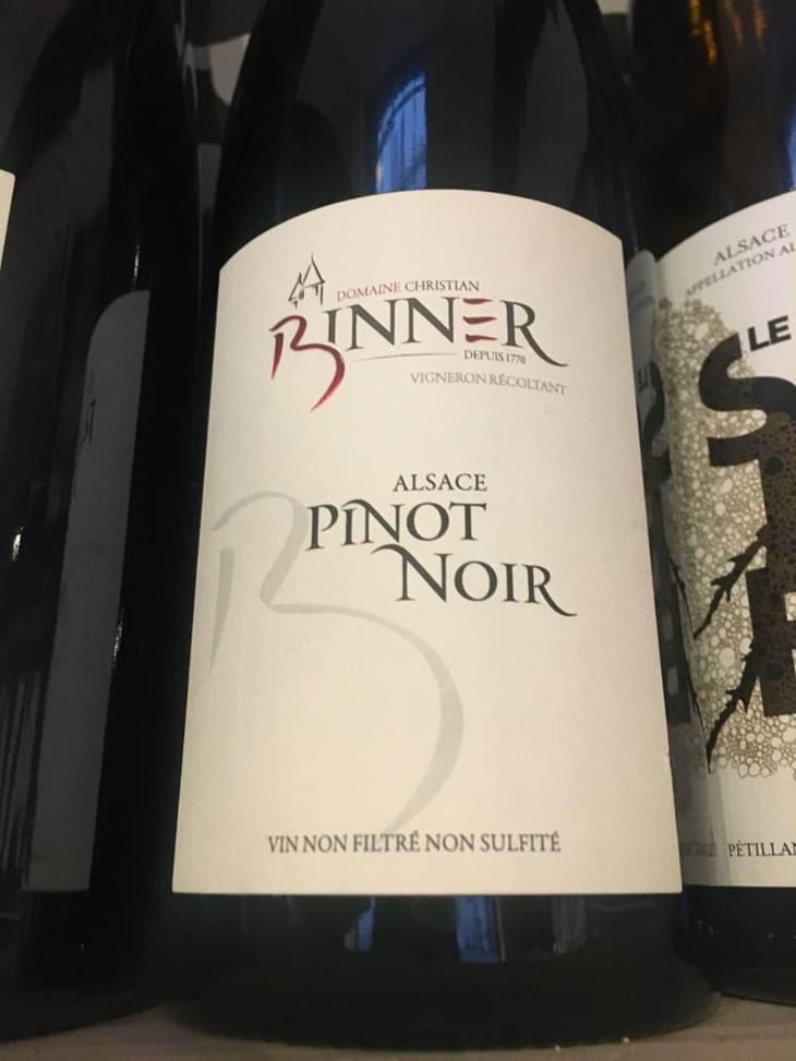Pinot Noir - Domaine Christian Binner - Christian Binner et son équipe 