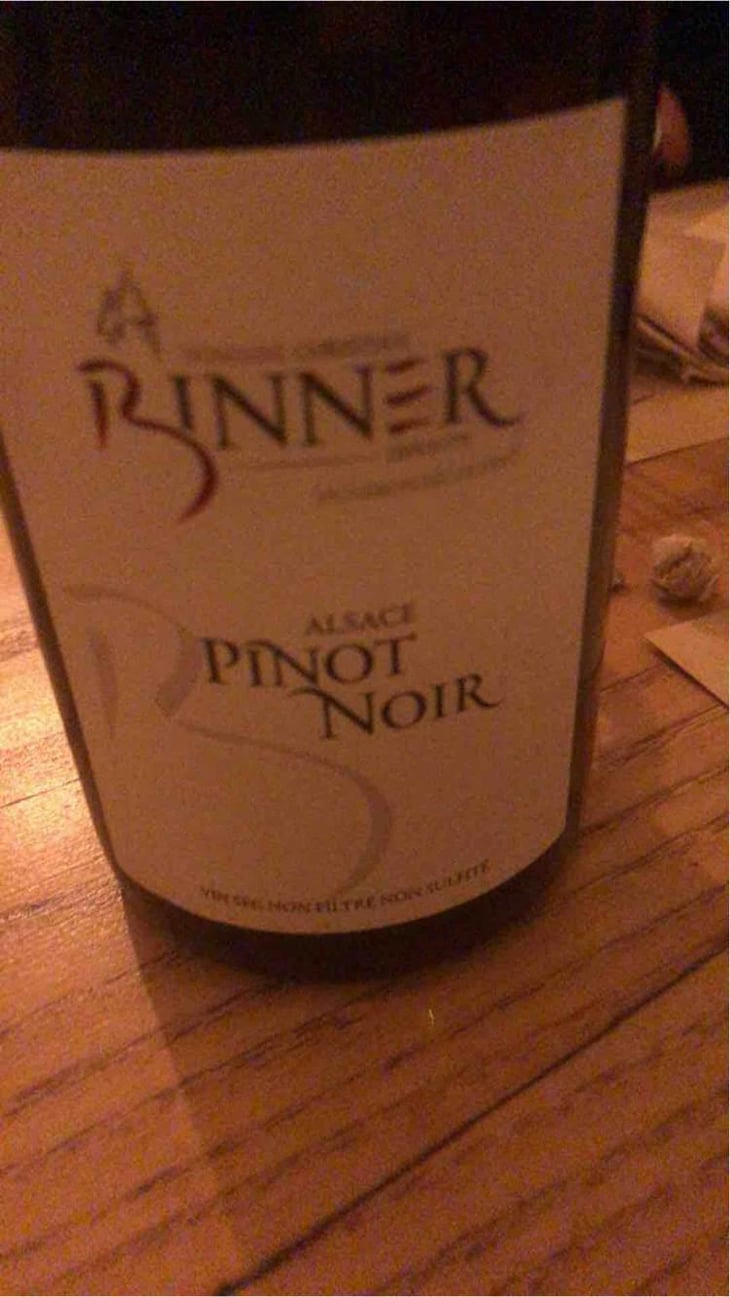 Pinot Noir - Domaine Christian Binner - Christian Binner et son équipe 