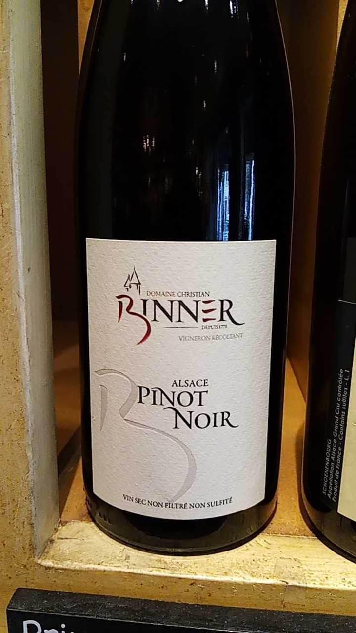 Pinot Noir - Domaine Christian Binner - Christian Binner et son équipe 