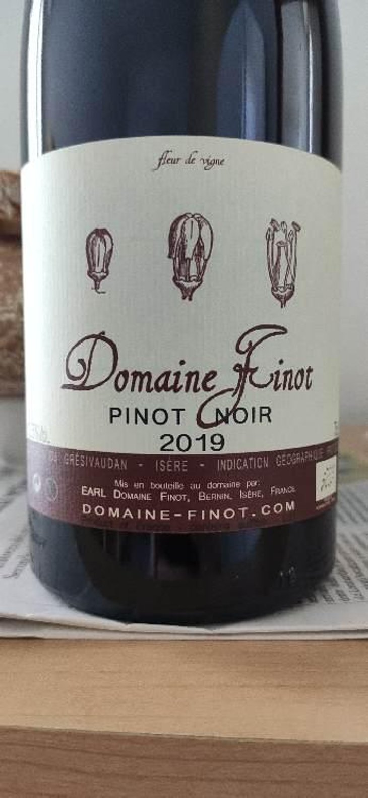 Pinot Noir - Domaine Finot - Thomas Finot 