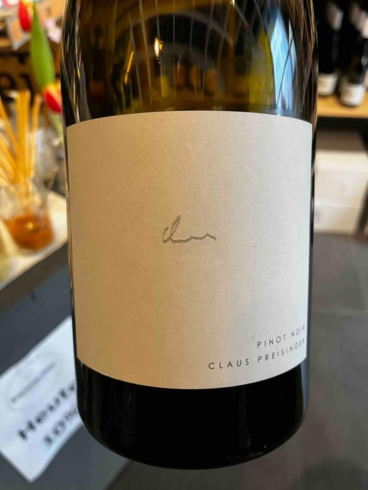 Pinot Noir - Weingut Claus Preisinger - Claus Preisinger 