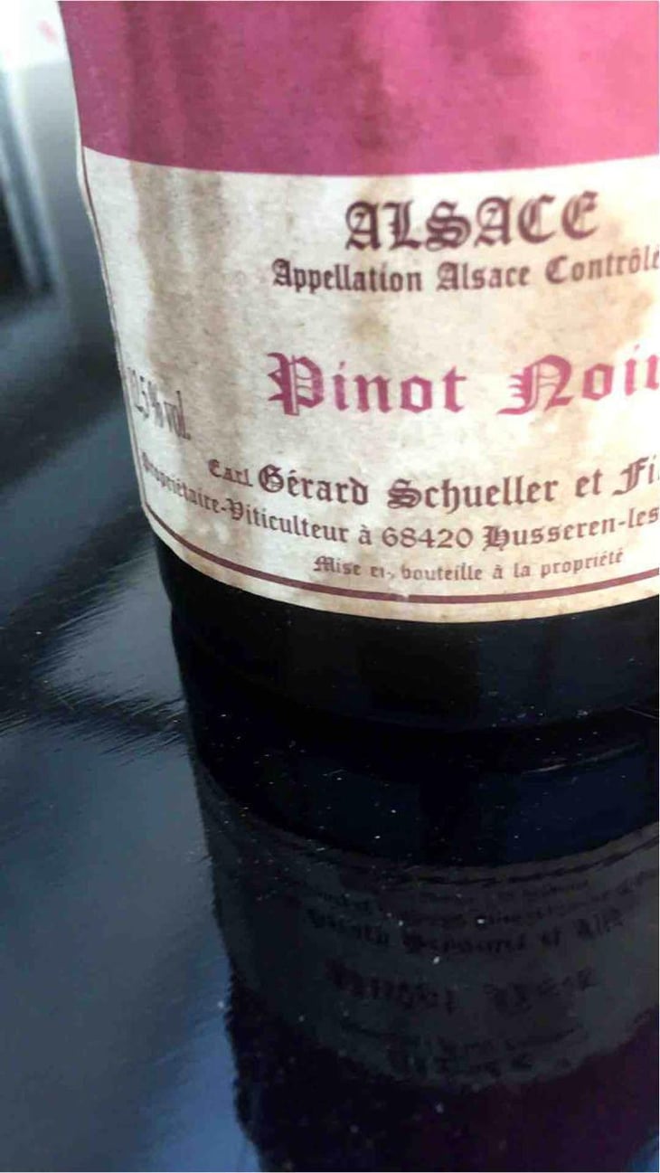 Pinot Noir Bildstoecklé - Gérard Schueller & Fils - Bruno Schueller 