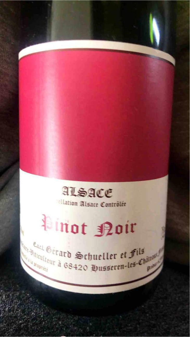 Pinot Noir Bildstoecklé - Gérard Schueller & Fils - Bruno Schueller 