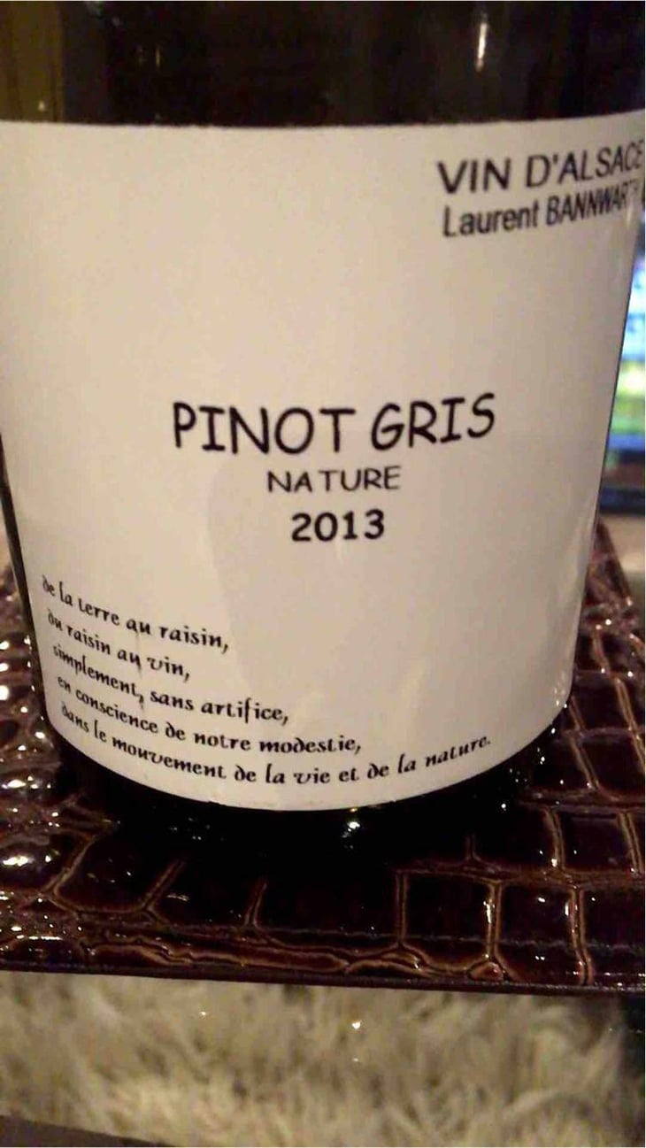 Pinot Noir Bildstoeckle - Laurent Bannwarth - Stéphane Bannwarth 