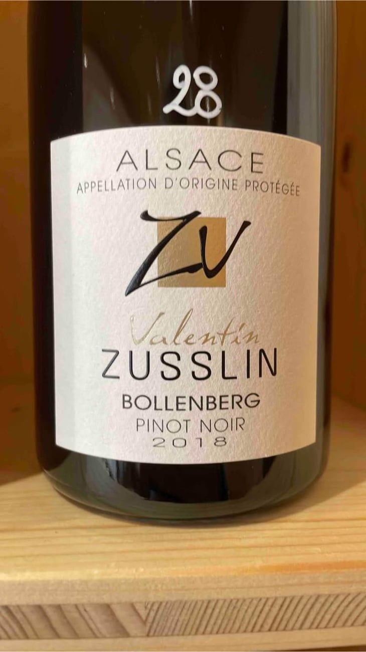 Pinot Noir Bollenberg - Domaine Valentin Zusslin - Jean-Paul & Marie Zusslin 