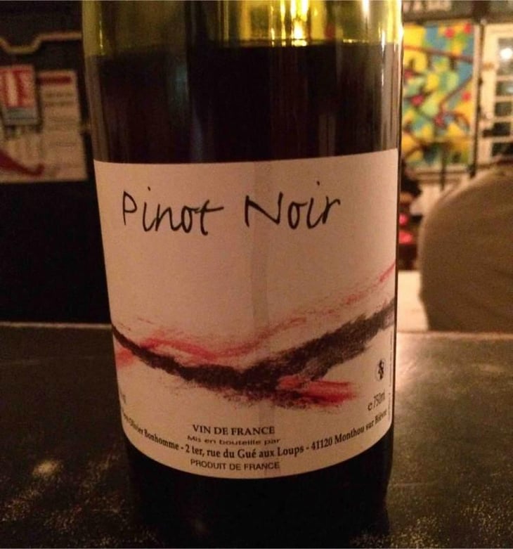 Pinot Noir - Domaine POB - Pierre-Olivier Bonhomme 