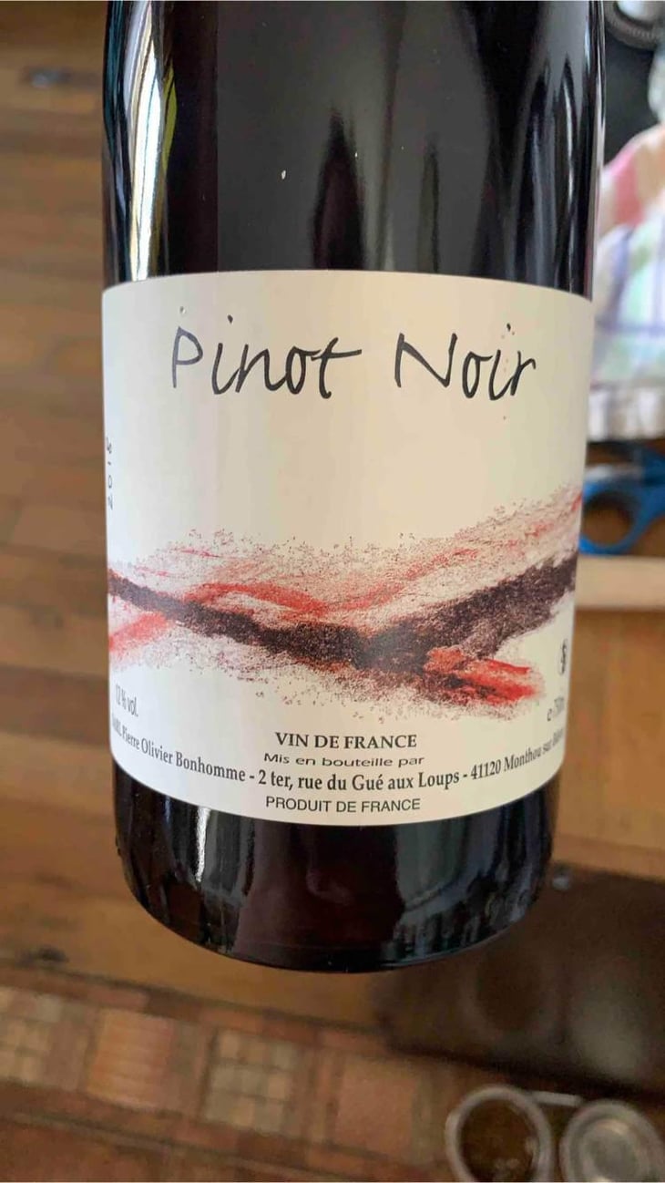 Pinot Noir - Domaine POB - Pierre-Olivier Bonhomme 