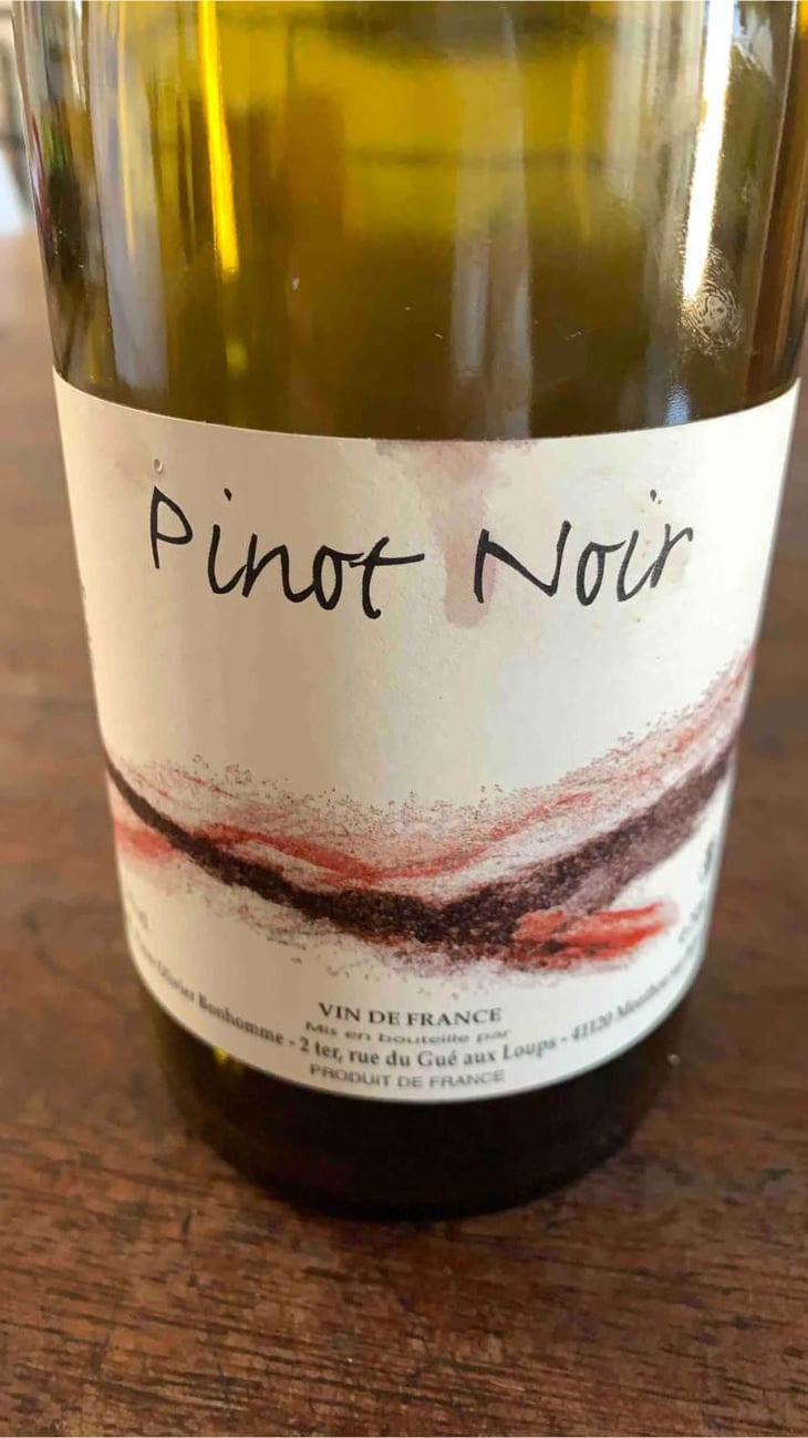 Pinot Noir - Domaine POB - Pierre-Olivier Bonhomme 
