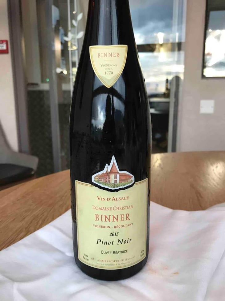 Pinot Noir Cuvée Béatrice - Domaine Christian Binner - Christian Binner et son équipe 