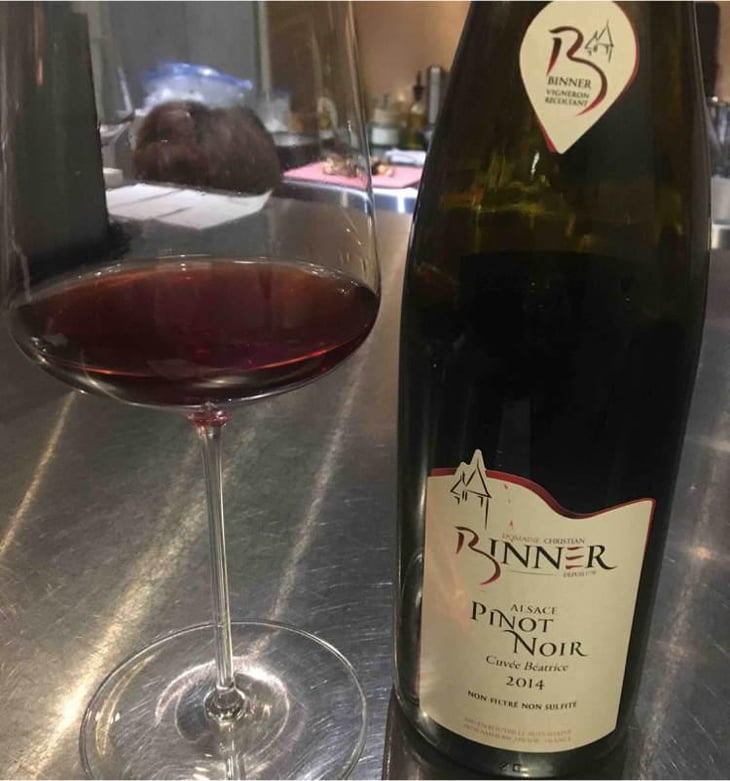Pinot Noir Cuvée Béatrice - Domaine Christian Binner - Christian Binner et son équipe 