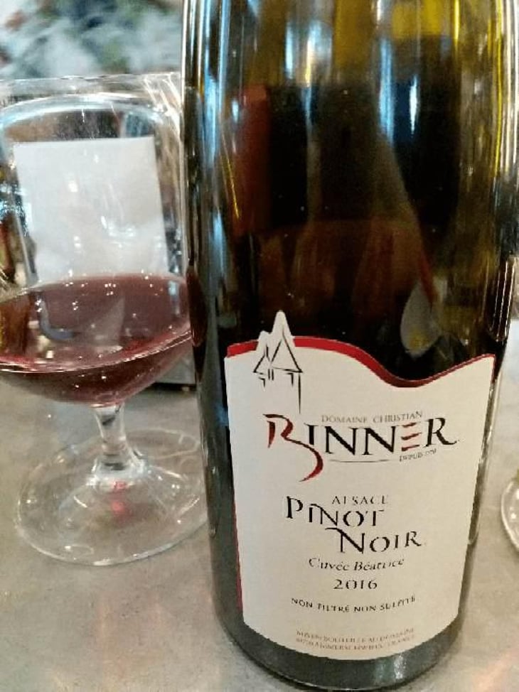 Pinot Noir Cuvée Béatrice - Domaine Christian Binner - Christian Binner et son équipe 
