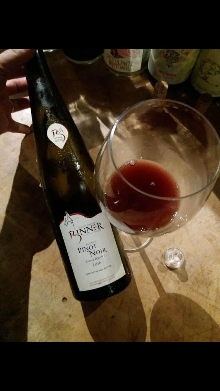 Pinot Noir Cuvée Béatrice - Domaine Christian Binner - Christian Binner et son équipe 