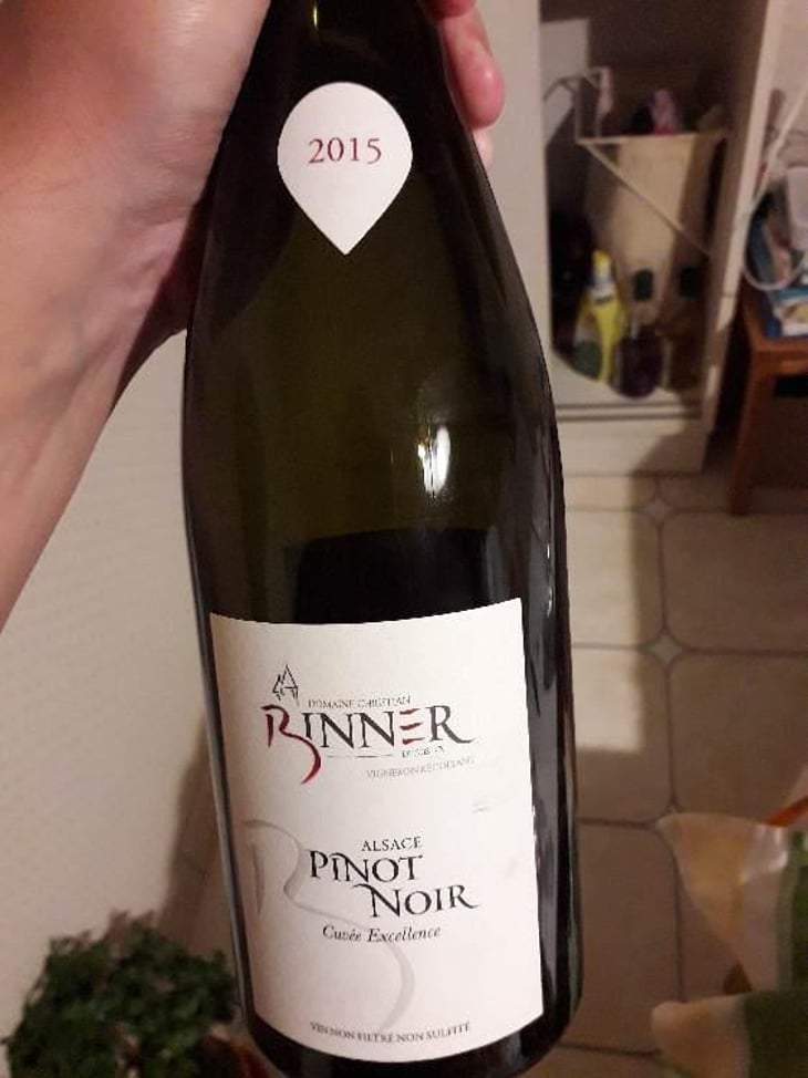 Pinot Noir Cuvée Excellence - Domaine Christian Binner - Christian Binner et son équipe 