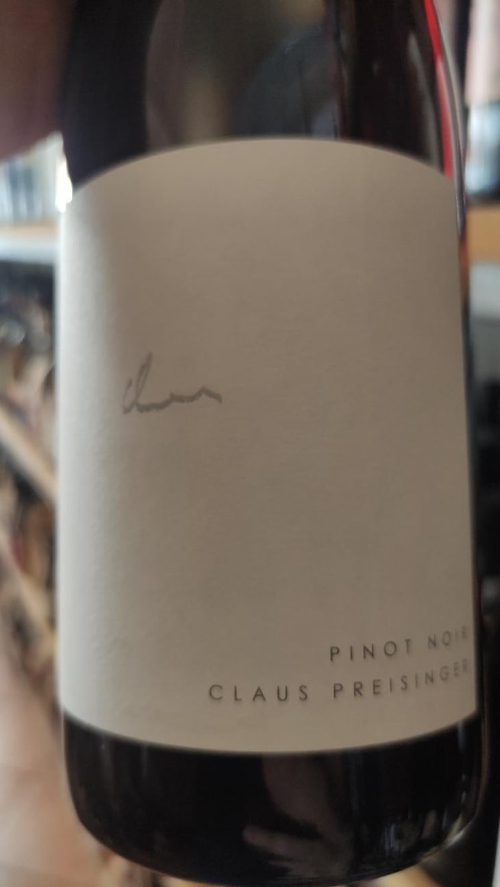 Pinot Noir - Weingut Claus Preisinger - Claus Preisinger 