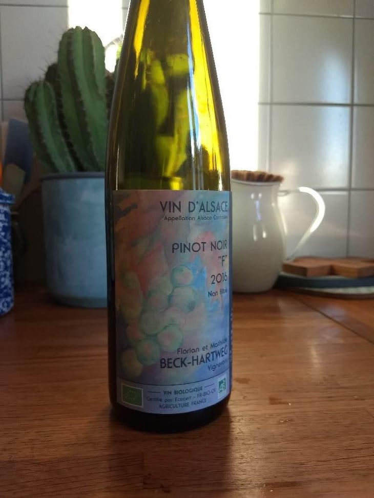 Pinot Noir "F" - Florian & Mathilde Beck-Hartweg - Florian & Mathilde Beck-Hartweg 