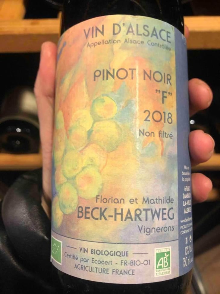 Pinot Noir "F" - Florian & Mathilde Beck-Hartweg - Florian & Mathilde Beck-Hartweg 