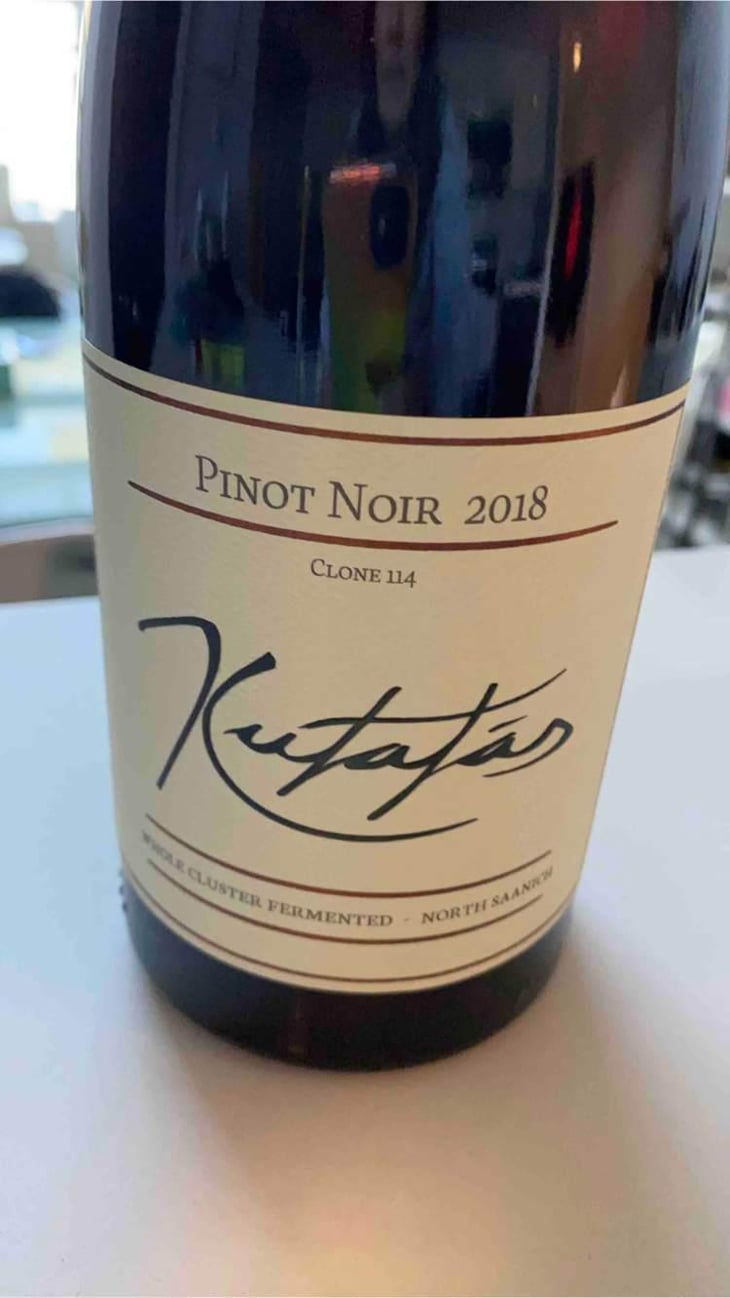 Pinot Noir - Salt Spring Island, BC Canada - Kutatas 