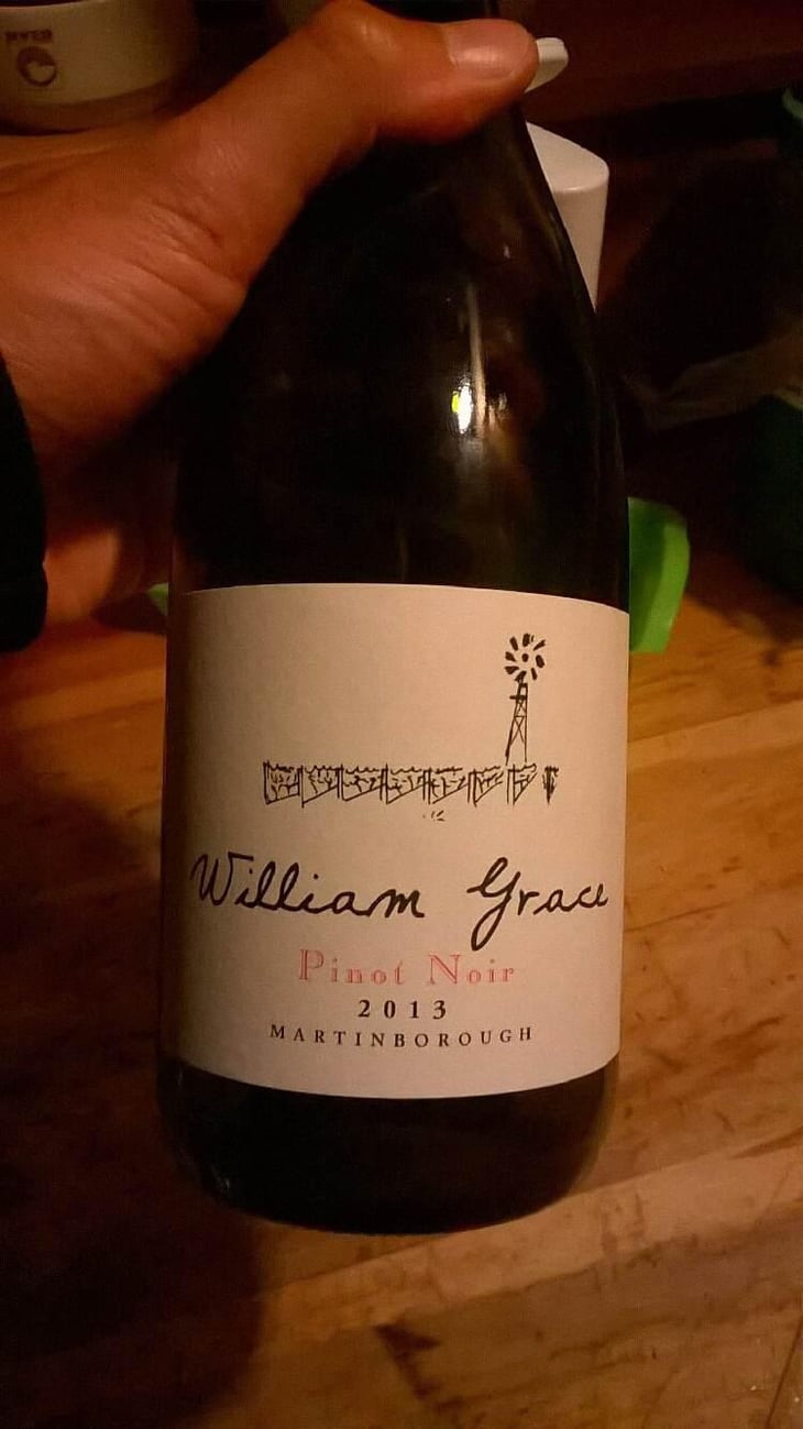 Pinot Noir - William Grace - Mark St Clair & Debbie Bowie 