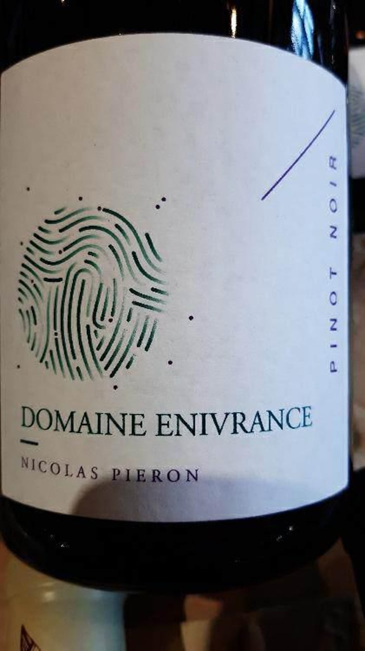 Pinot Noir - Domaine Enivrance - Nicolas Pieron 
