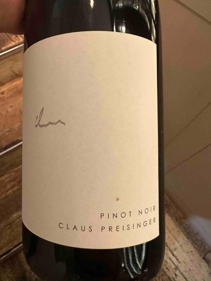 Pinot Noir - Weingut Claus Preisinger - Claus Preisinger 