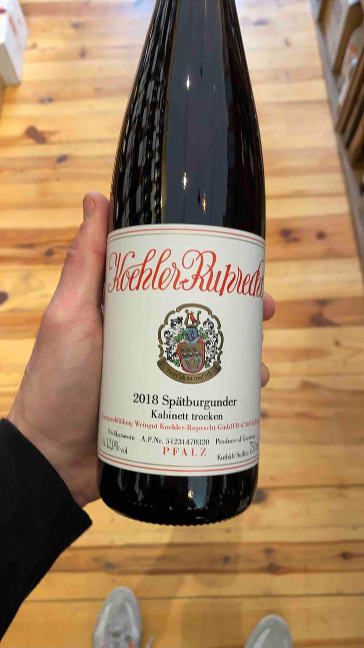 Spätburgunder Kabinett Trocken - Koehler-Ruprecht - Dominik Sona 