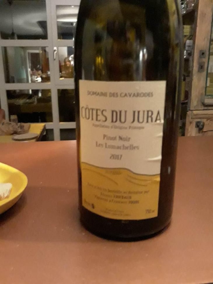 Pinot Noir Les Lumachelles - Domaine des Cavarodes - Etienne Thiebaud 