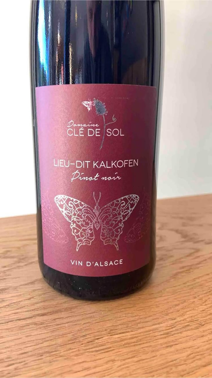 Pinot Noir Lieu-dit Kalkofen - Domaine Clé de Sol - Jean & Simon Baltenweck & Yannick Mignot 