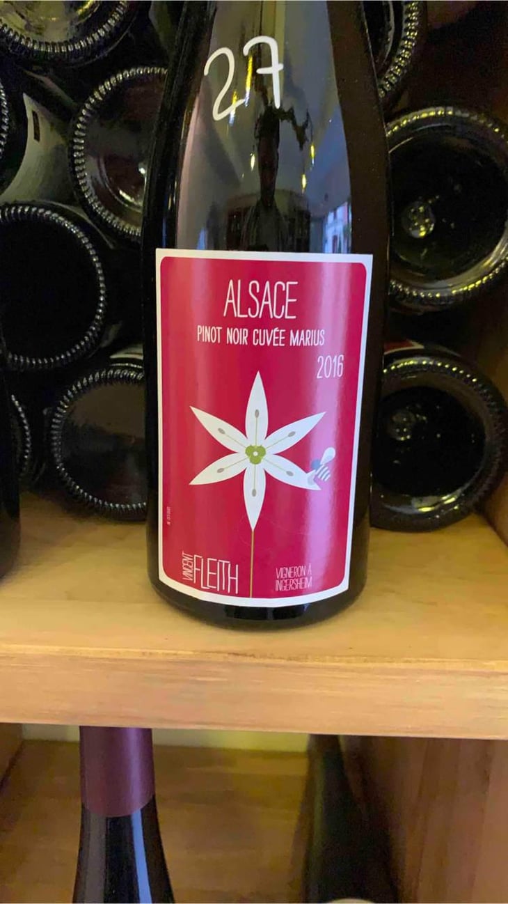 Pinot Noir MARIUS - Vincent Fleith - Brigitte et Vincent Fleith 
