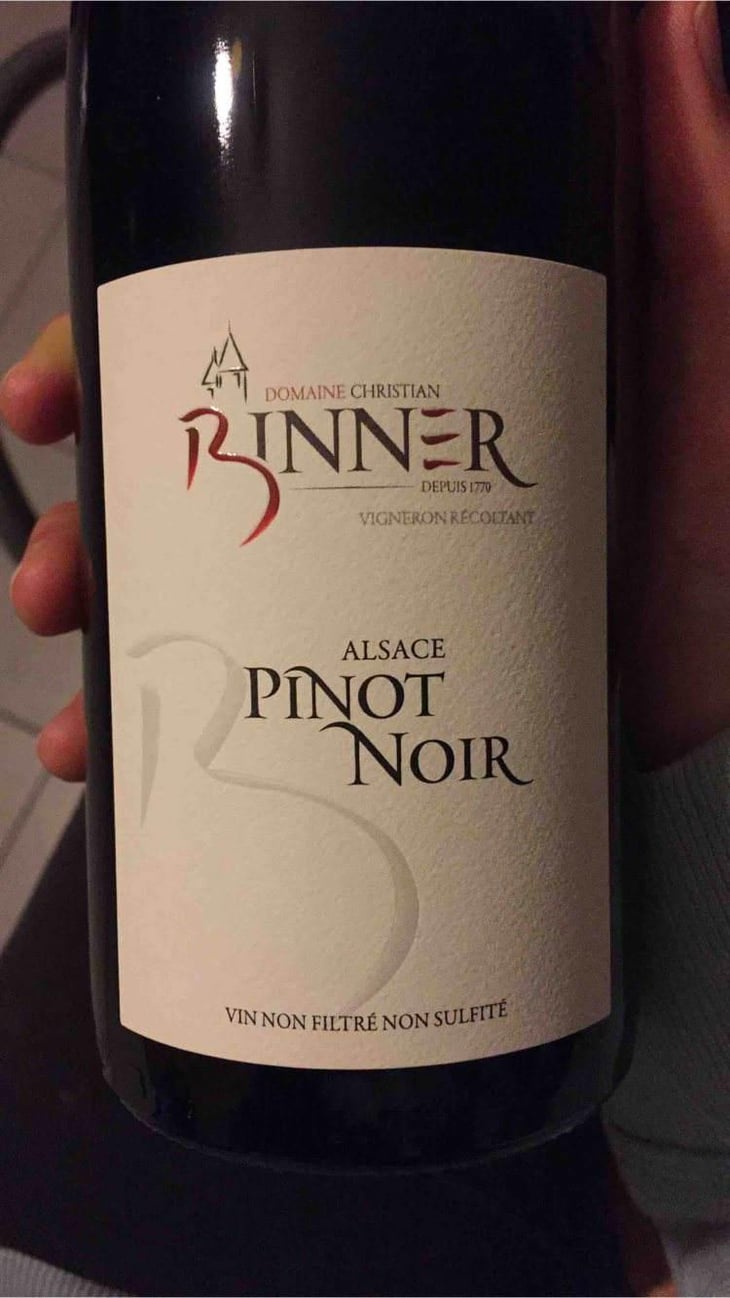 Pinot Noir "Mise de Printemps" - Domaine Christian Binner - Christian Binner et son équipe 