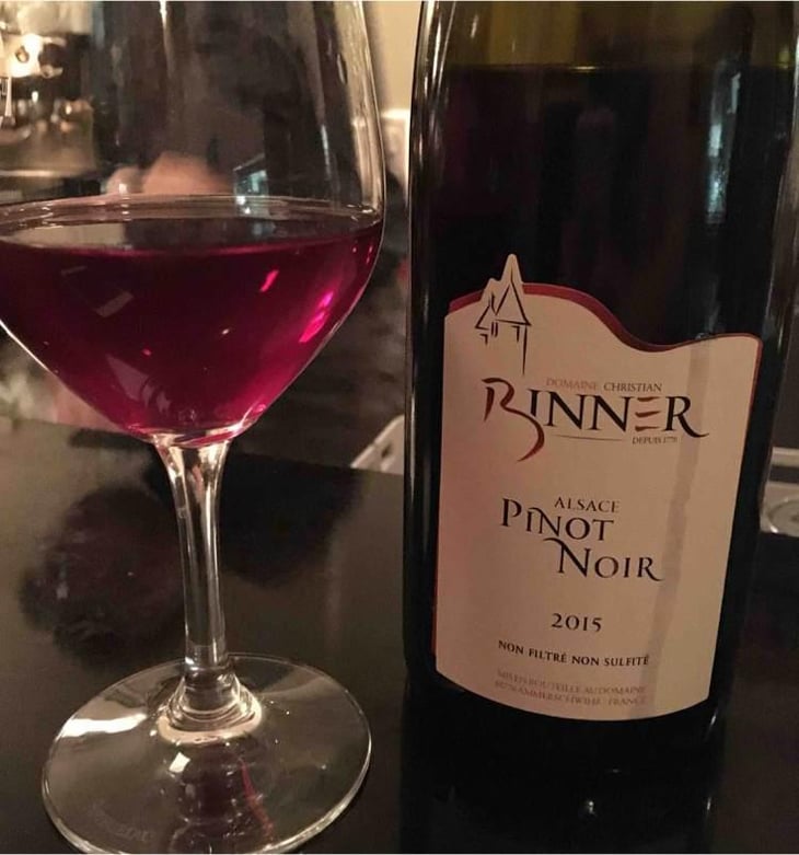 Pinot Noir "Mise de Printemps" - Domaine Christian Binner - Christian Binner et son équipe 