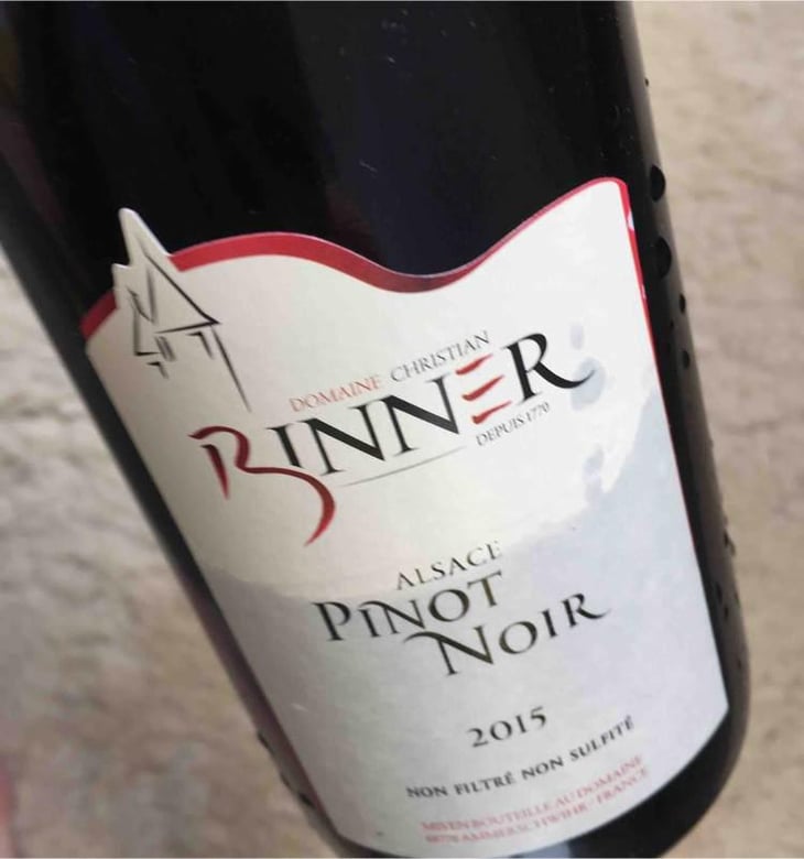 Pinot Noir "Mise de Printemps" - Domaine Christian Binner - Christian Binner et son équipe 