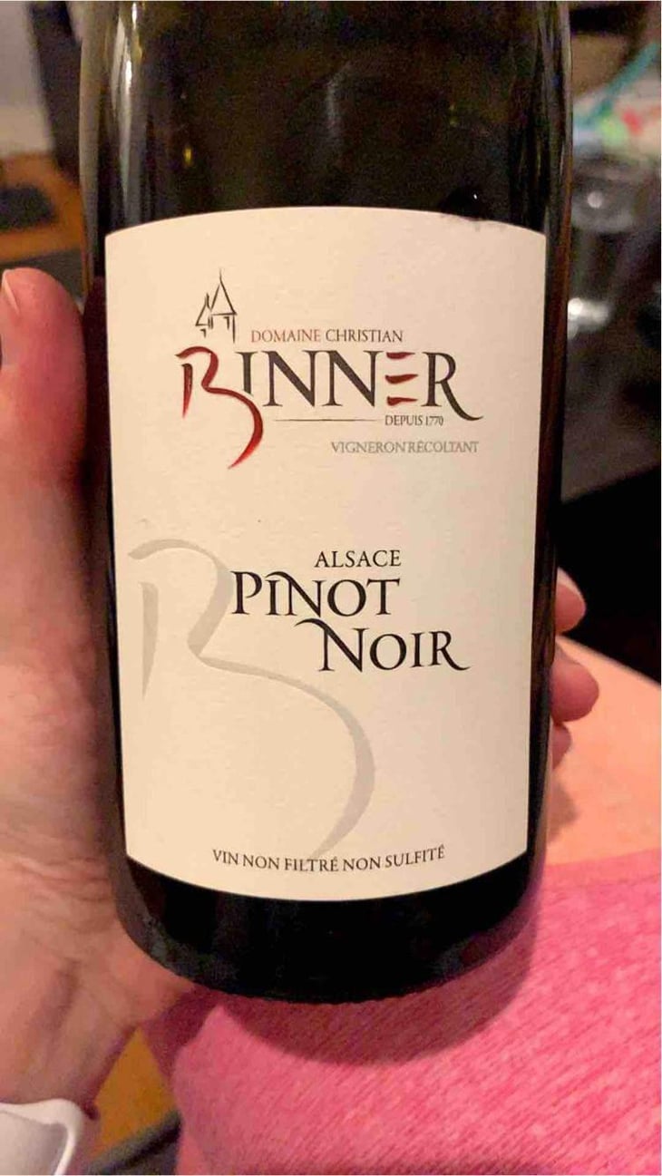 Pinot Noir "Mise de Printemps" - Domaine Christian Binner - Christian Binner et son équipe 