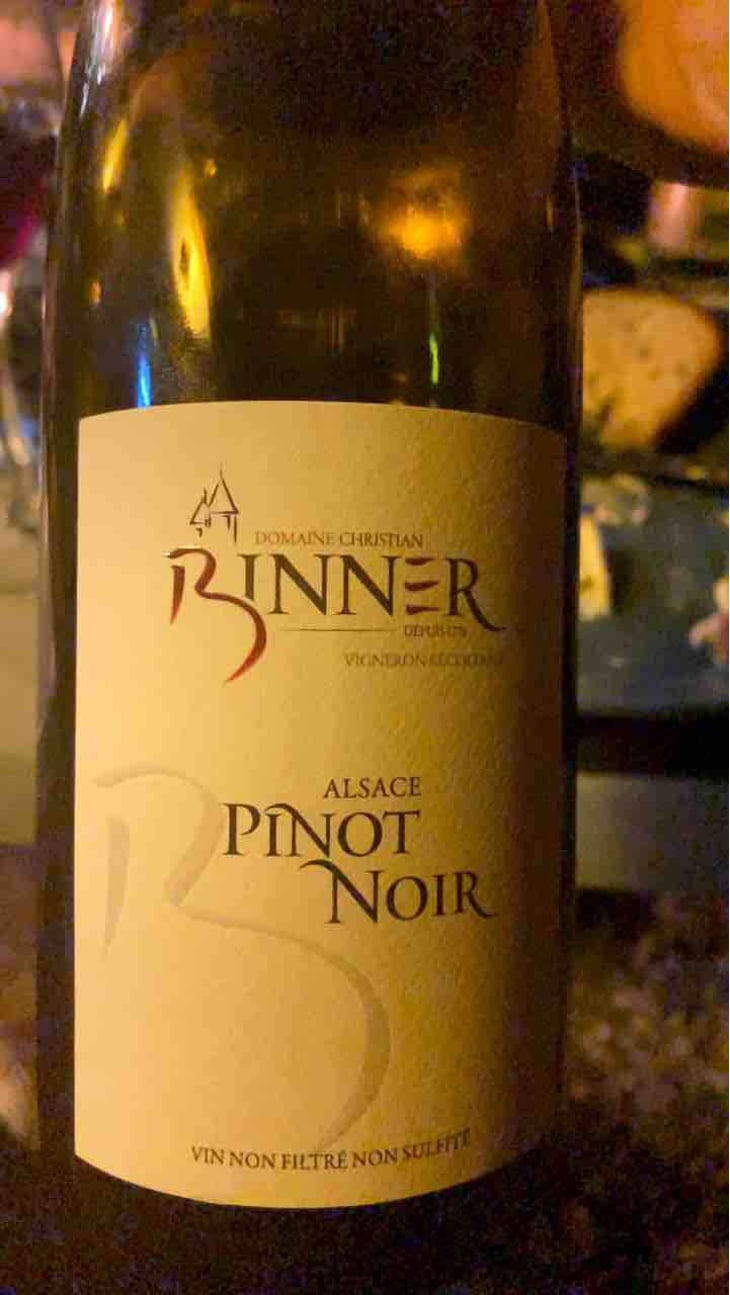 Pinot Noir "Mise de Printemps" - Domaine Christian Binner - Christian Binner et son équipe 