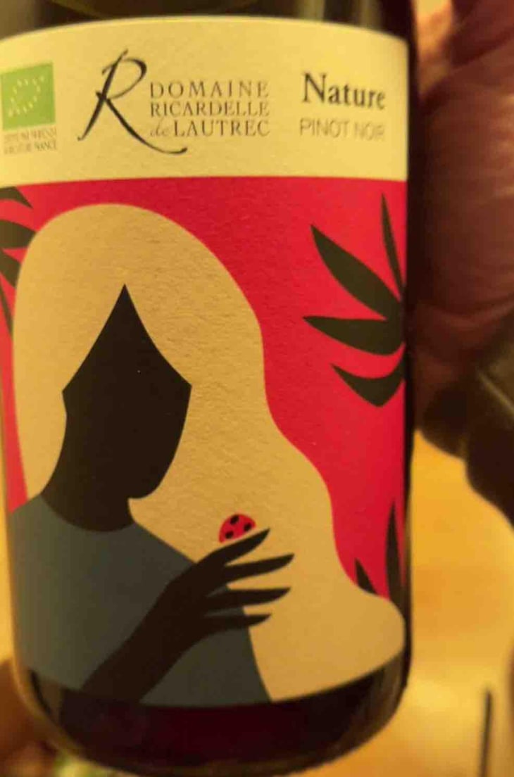 Pinot Noir Nature - Domaine Ricardelle De Lautrec - Lionel Boutié 